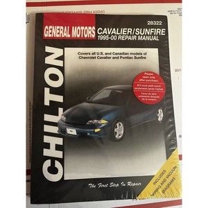 NEW Book General Motors Chilton Repair Manual 28322 Cavalier Sunfire 1995-2000